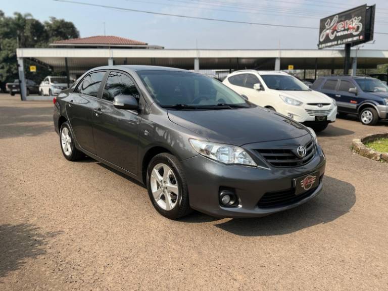 TOYOTA - COROLLA - 2012/2012 - Cinza - R$ 69.900,00