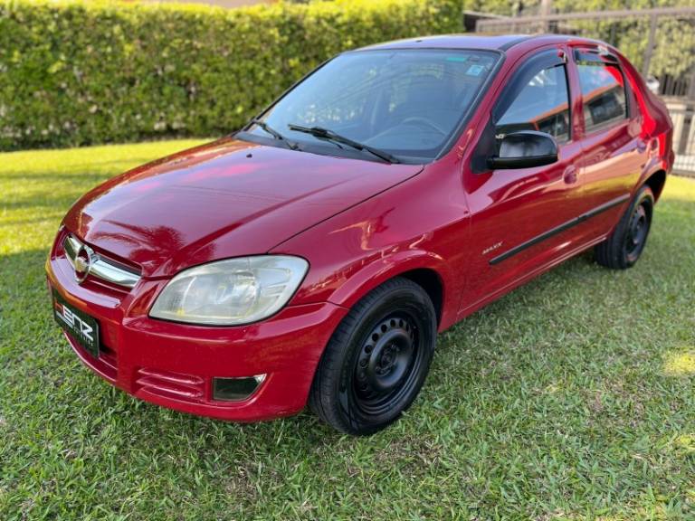 CHEVROLET - PRISMA - 2008/2009 - Vermelha - Sob Consulta
