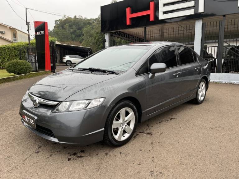 HONDA - CIVIC - 2008/2008 - Cinza - Sob Consulta