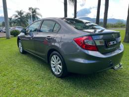 HONDA - CIVIC - 2013/2014 - Cinza - R$ 64.900,00