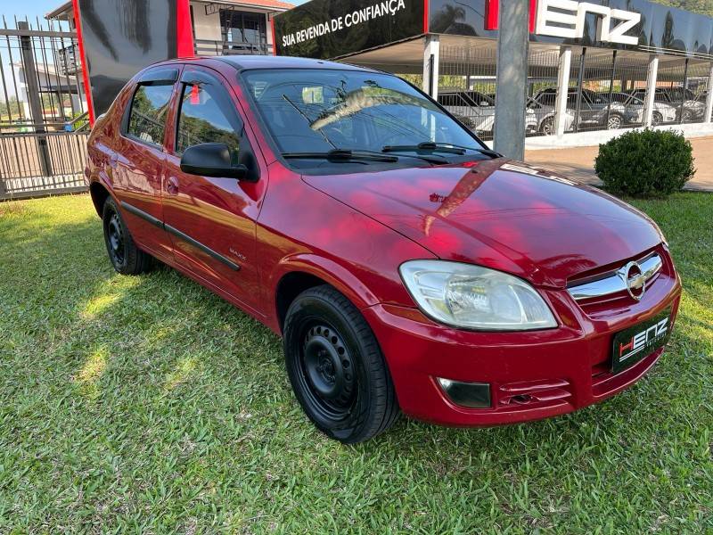 CHEVROLET - PRISMA - 2008/2009 - Vermelha - Sob Consulta